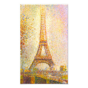 Impression Photo Copie de Tour Eiffel de Seurat