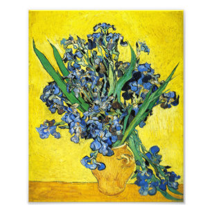 Impression Photo Copie d'iris de Van Gogh