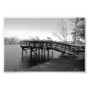Impression Photo Copie du dock B&W extra petite