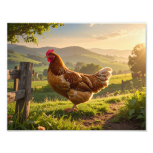 Impression Photo Coq