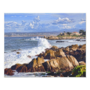 Impression Photo Côte pittoresque de Monterey la Californie