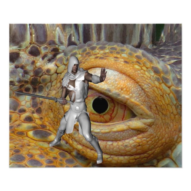 Impression Photo Couche de dragon (Devant)