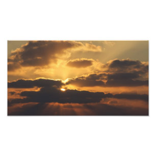 Impression Photo Coucher de soleil
