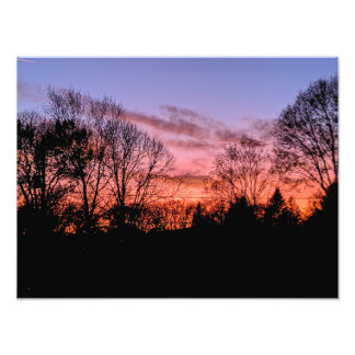 Impression Photo Coucher de soleil 1