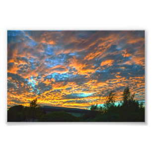 Impression Photo Coucher de soleil à Brechin