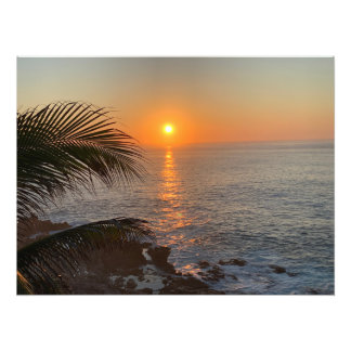 Impression Photo Coucher de soleil à Los Cabos, Mexique