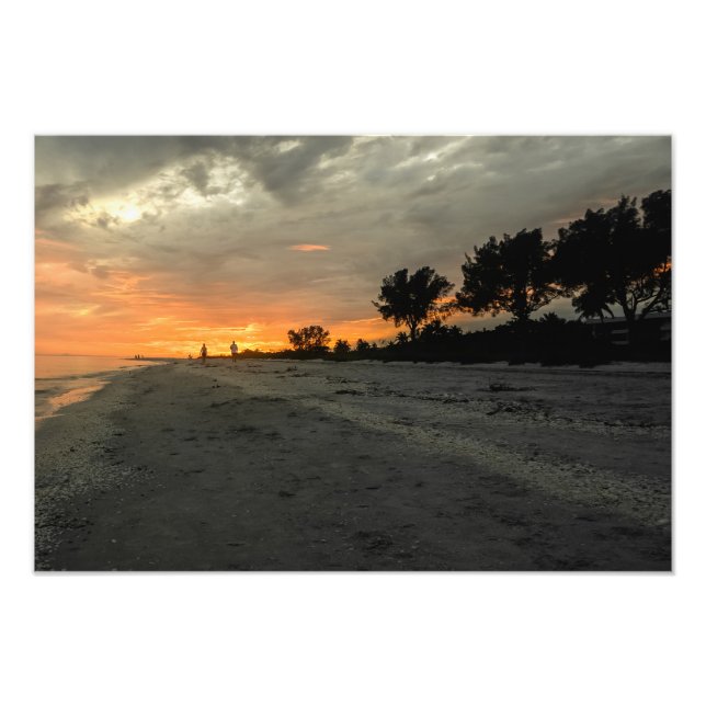 Impression Photo Coucher de soleil de Sanibel (Devant)