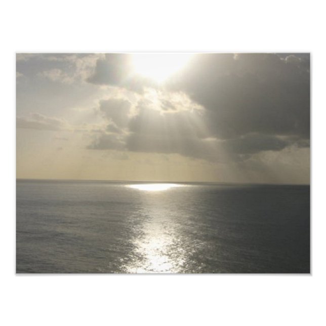 Impression Photo Coucher du soleil (Devant)