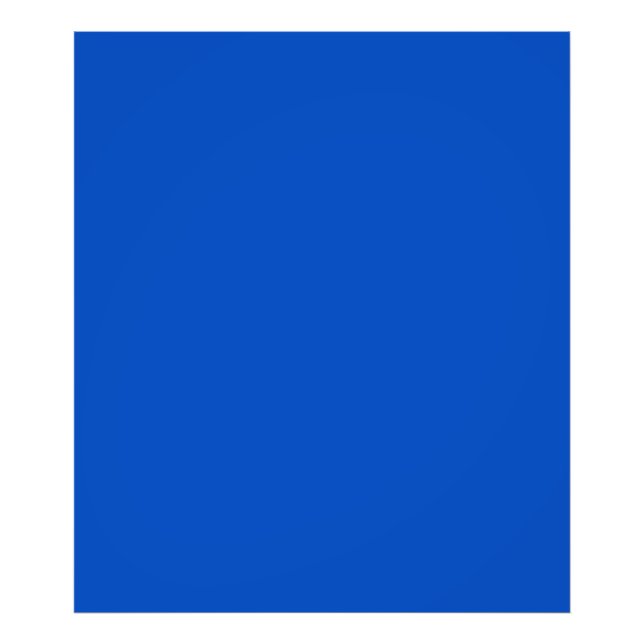 Impression Photo Couleur de clé chroma bleu (Devant)