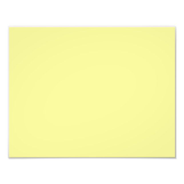 Impression Photo couleur jaune canard (Devant)