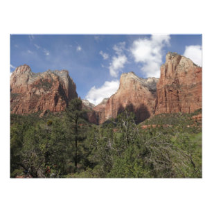 Impression Photo Cour des Patriarches II au parc national de Zion
