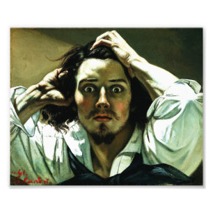 Impression Photo Courbet la copie désespérée d'homme