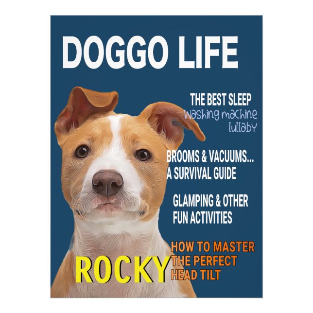 Impression Photo Couverture du magazine Pitbull Parody (Devant)