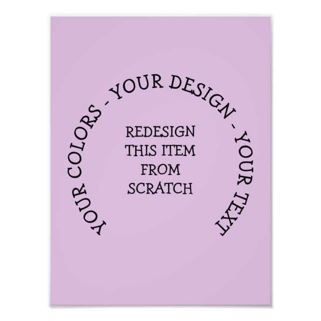 Impression Photo Créez votre propre (Devant)