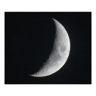 Impression Photo Crescent Moon