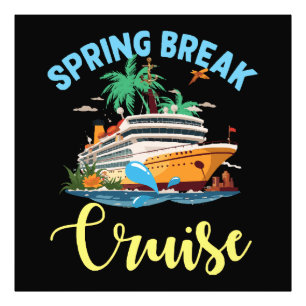 Impression Photo Croisière de vacances de printemps