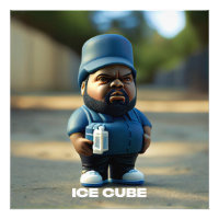 CUBE GLACE Portrait Art amusant