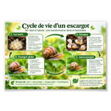 cycle de vie d'un escargot