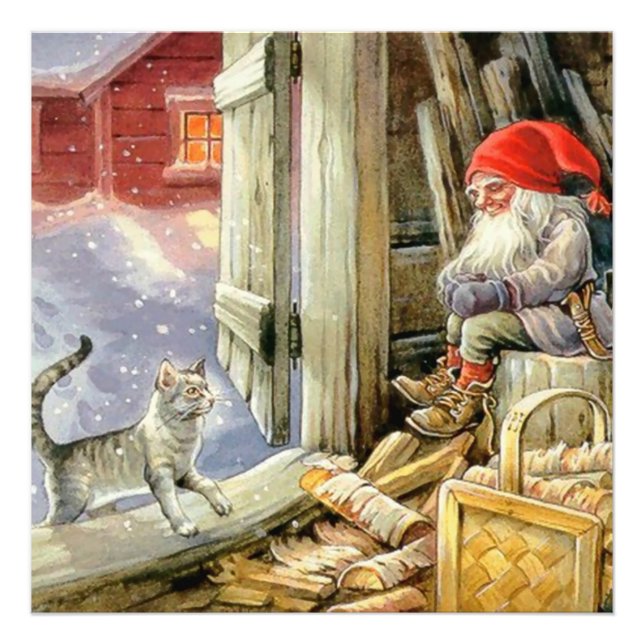 Impression Photo "Dans le bois" par Jenny Nystrom (Devant)