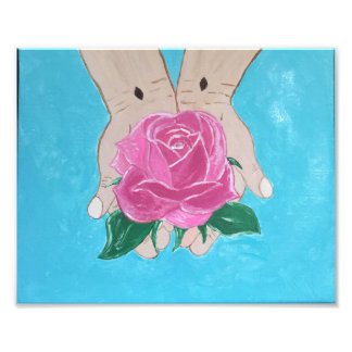 Impression Photo Dans Ses Mains