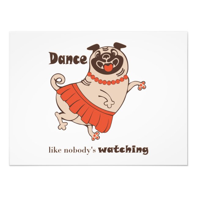 Impression Photo Danse comme personne ne regarde Carlin Girl (Devant)