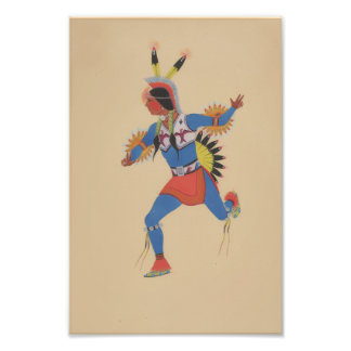 Impression Photo Danse de guerre (ou Le Coureur)