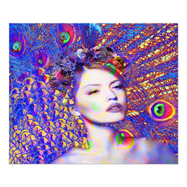 Impression Photo Danse de Peacock (Devant)