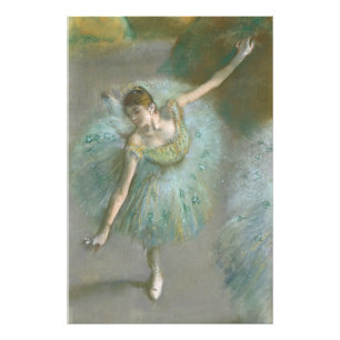 Impression Photo Danseuse dans Green Edgar Degas