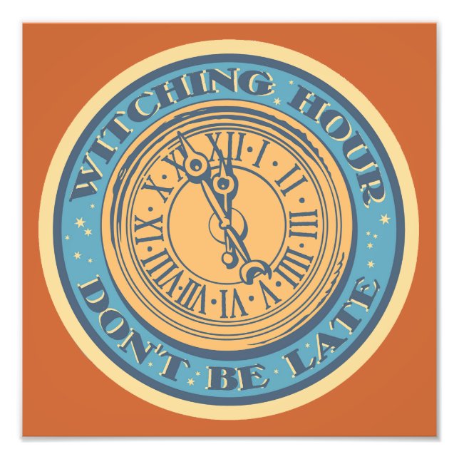 Impression photo de l'heure de sortie (Devant)