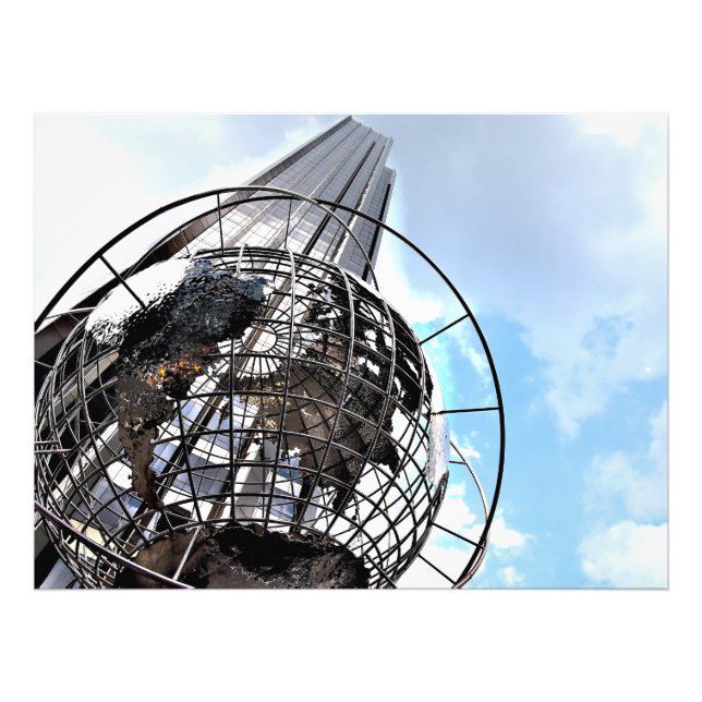 Impression Photo De Manhattan au ciel (Devant)