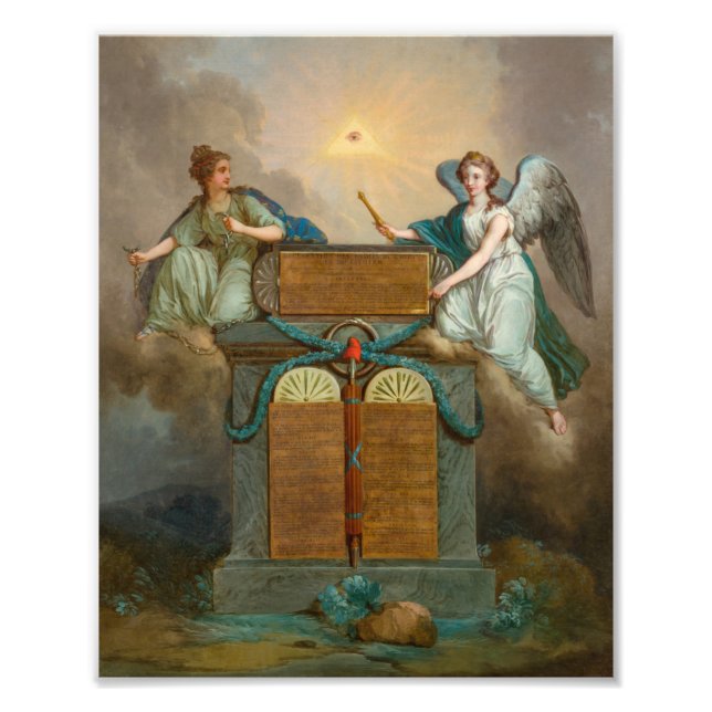 Impression Photo Déclaration des droits de l'homme et du citoyen (Devant)