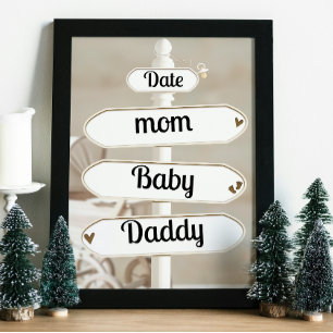 Impression Photo Décoration murale pour Baby Shower