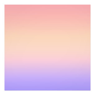 Impression Photo Dégradé rose jaune et violet