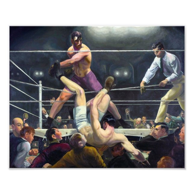 Impression Photo Dempsey et Firpo | George Bellows | (Devant)
