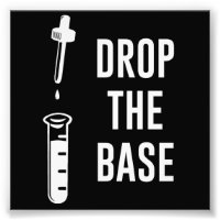 Déposez la base de chimie Bass