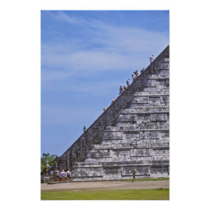Impression Photo Des escaliers en escalade pour les touristes sur l