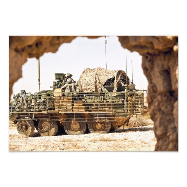 Impression Photo Des soldats américains patrouillent en Afghanistan (Devant)