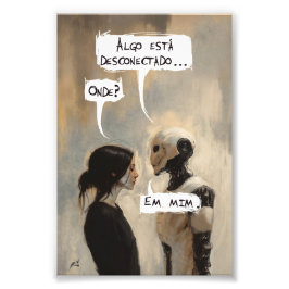 Impression Photo Desconectado (com frase)