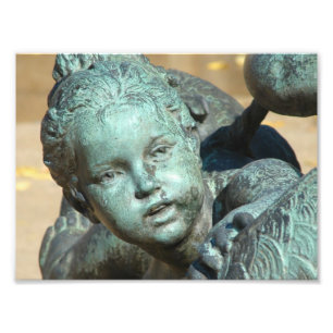 Impression Photo Détail de la fontaine Plaza