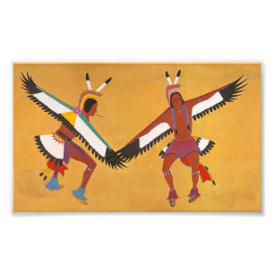 Impression Photo Deux danseurs aigles