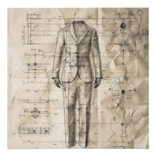 Impression Photo Diagramme Vintage