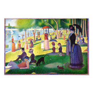 Impression Photo Dimanche Après-Midi Sur L'Île De La Grande Jatte