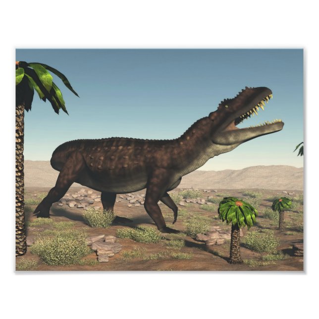 Impression Photo Dinosaure de Prestosuchus - rendu 3D (Devant)