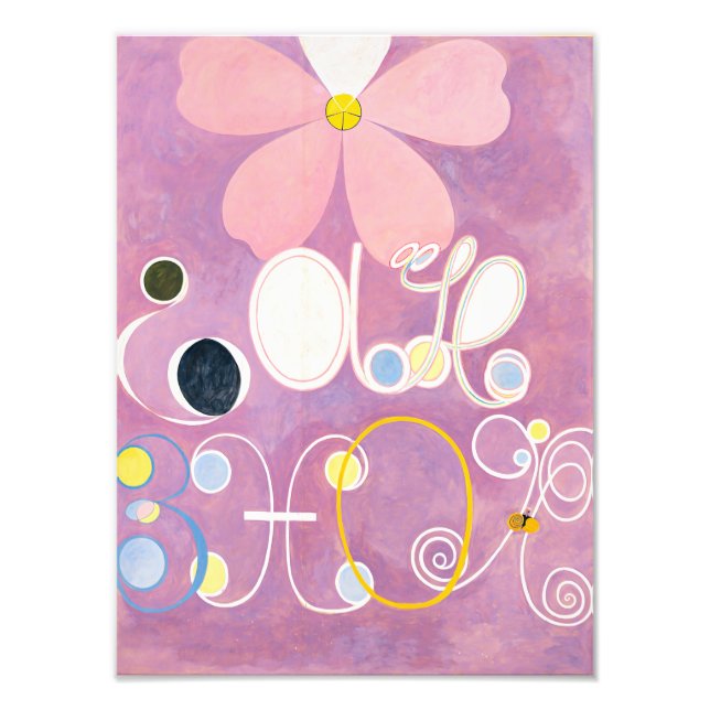 Impression Photo Dix Plus Grandes, No 5, Adultes | Hilma af Klint | (Devant)