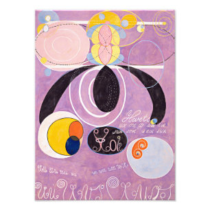 Impression Photo Dix Plus Grandes, No 6, Adultes Hilma af Klint