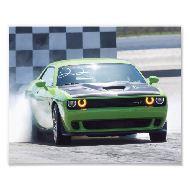Impression Photo Dodge Challenger Hellcat (Devant)