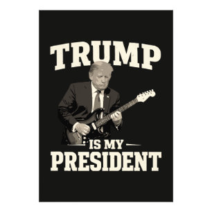 Impression Photo Donald Trump est mon président