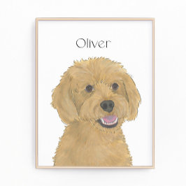 Impression Photo Doodart personnalisé Red Golden Apricot