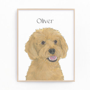 Impression Photo Doodart personnalisé Red Golden Apricot