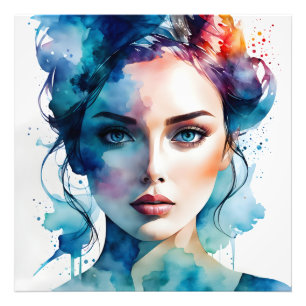 Impression Photo Double exposition art femme